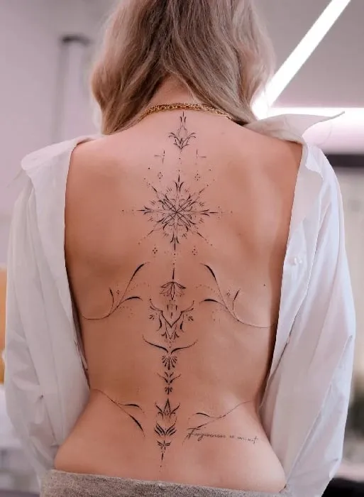 Tatuaje mandala realizado en Xtreme Tattoo Murcia